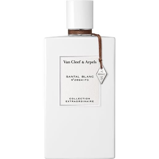VAN CLEEF & ARPELS profumo van cleef santal blanc eau de parfum 75 ml collection extraordinaire - profumo unisex