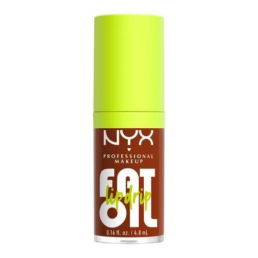 NYX Professional Makeup fat oil lip drip olio labbra 4.8 ml tonalità 07 scrollin