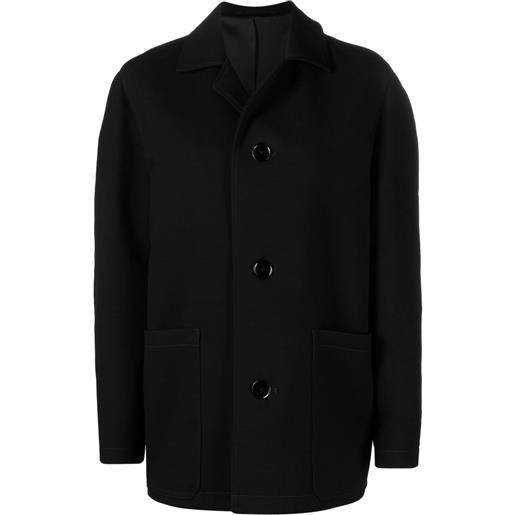 Lemaire giacca con bottoni - nero