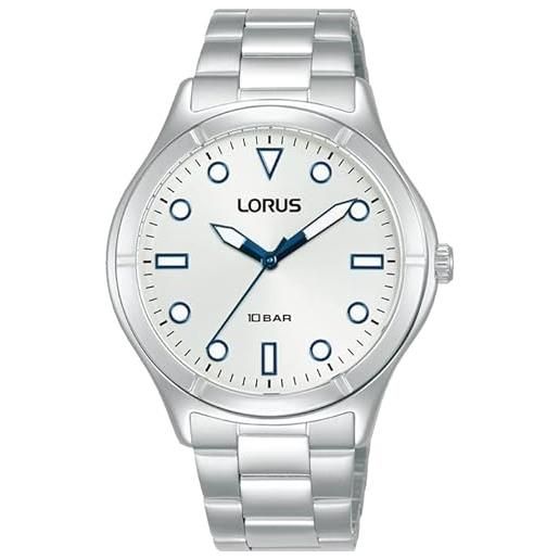 Lorus orologio analogico al quarzo donna con cinturino in metallo rg243vx9