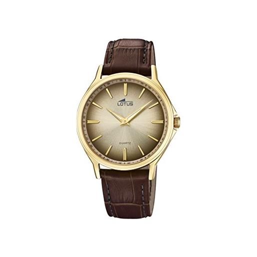 Lotus Watches analogico classico quarzo orologio da polso 18517/1