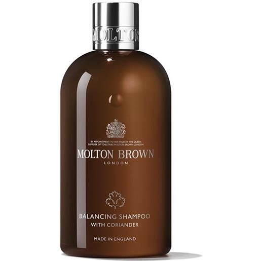 MOLTON BROWN balancing shampoo - shampoo riequilibrante al coriandolo 300 ml