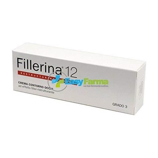 Fillerina labo Fillerina 12 restructuring filler crema contorno occhi effetto filler eye antiage cream grado 3 15ml