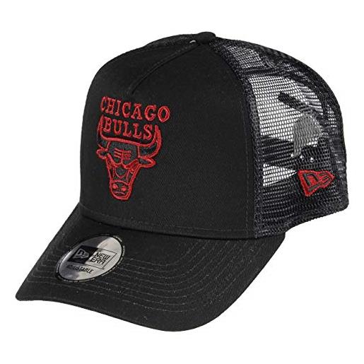 New Era chicago bulls frame adjustable trucker cap nba essential black - one-size