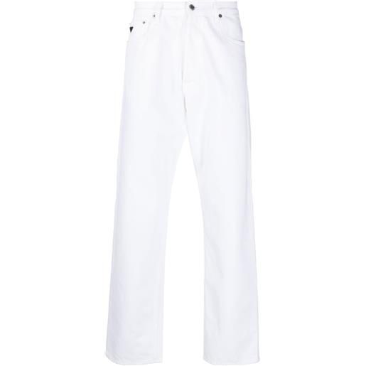 Prada pantaloni con applicazione - bianco