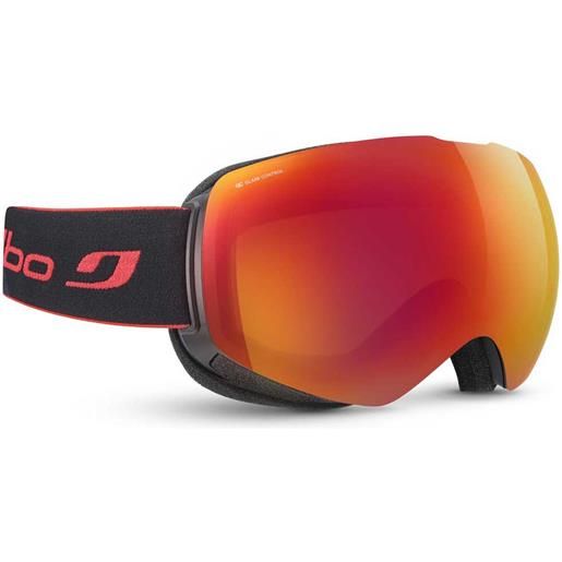 Julbo moonlight ski goggles nero red glare. Control/cat3