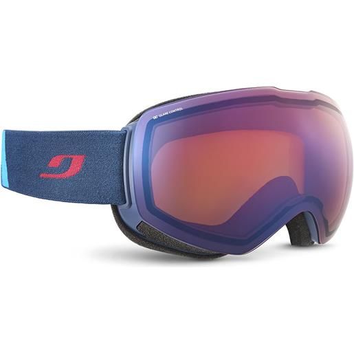 Julbo moonlight ski goggles blu red glare. Control/cat2