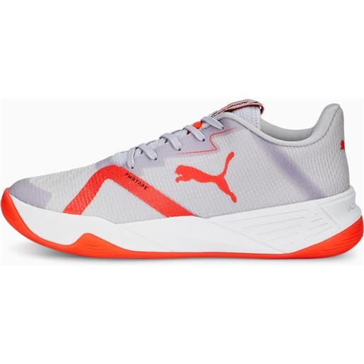 PUMA scarpe sportive da indoor accelerate turbo nitro ii w+, rosso/bianco/viola/altro