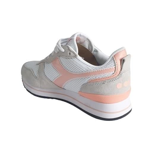 Diadora Sneakers Olympia Platform Bianco Rosa Donna - Acquista