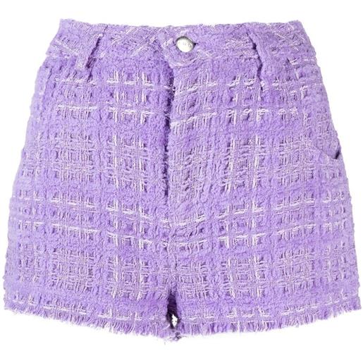 IRO shorts in tweed - viola