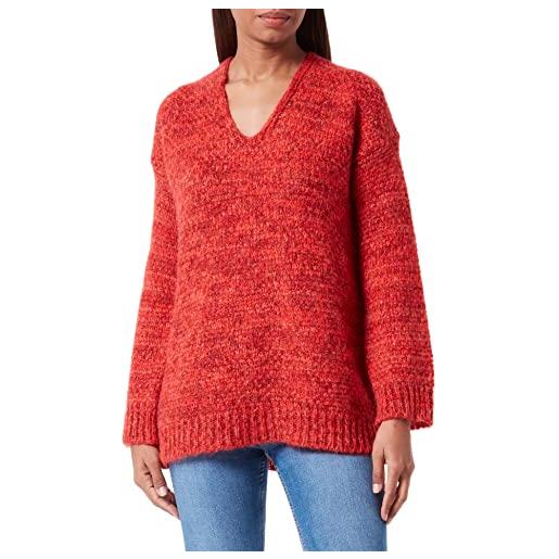 United Colors of Benetton maglione 1442d400k donna, multicolore middle red 68j, xs