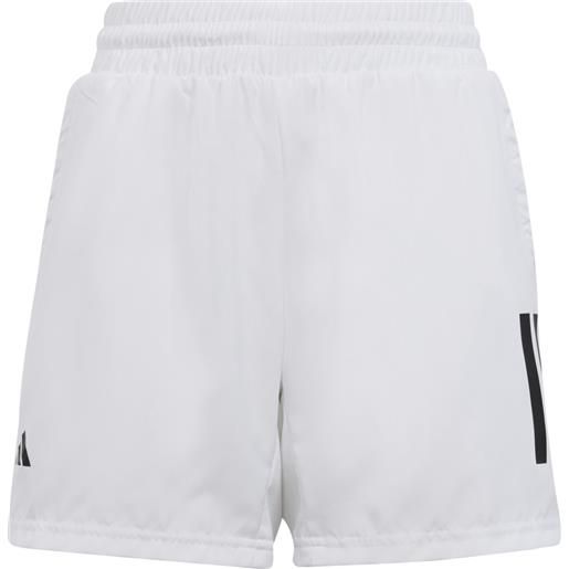 ADIDAS b club 3-stripes short pantaloncino tennis ragazzo