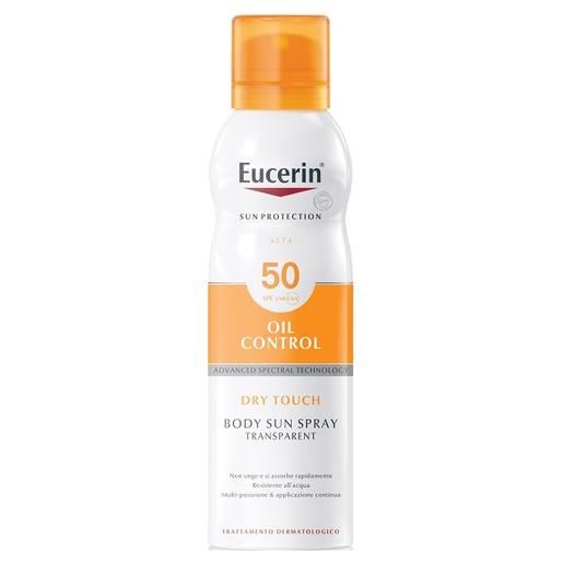 BEIERSDORF eucerin sunsensitive protect sun transparent dry touch spray spf50 200ml