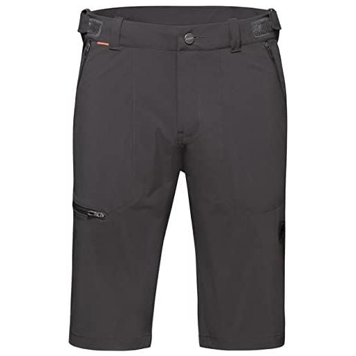 Mammut runbold-pantaloncini da uomo, escursionismo, nero, 56