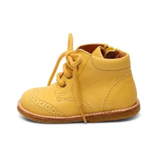 Bisgaard tine first walker shoe - scarpe da bambino, unisex, 21 eu, marrone chiaro, 21 eu