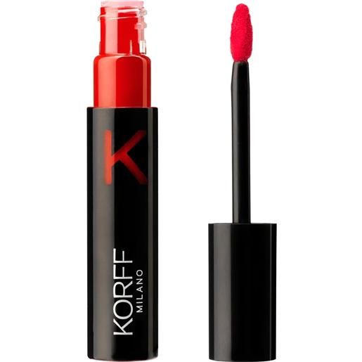 Korff Make Up korff cure make up - rossetto fluido lunga tenuta colore n. 03, 6ml