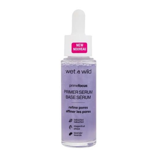 Wet n Wild prime focus primer serum refine pores fondotinta per minimizzare i pori 30 ml