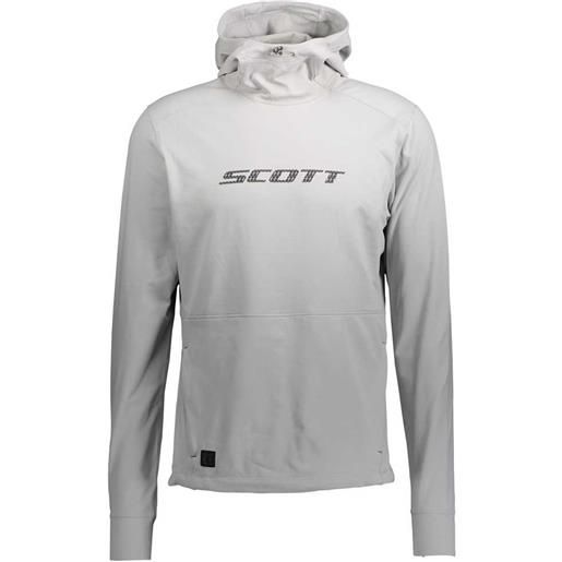 Scott defined hoodie grigio s uomo