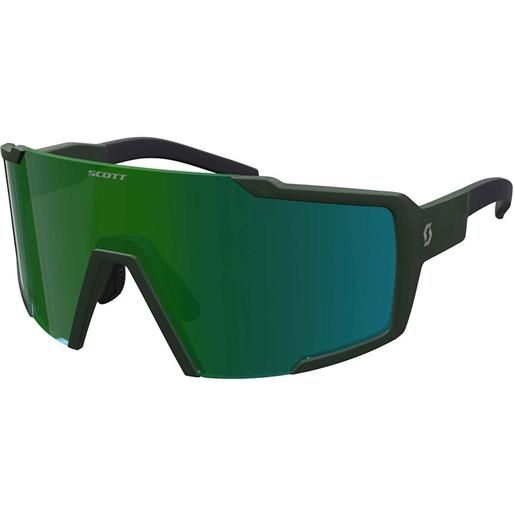Scott shield sunglasses verde green chrome/cat3