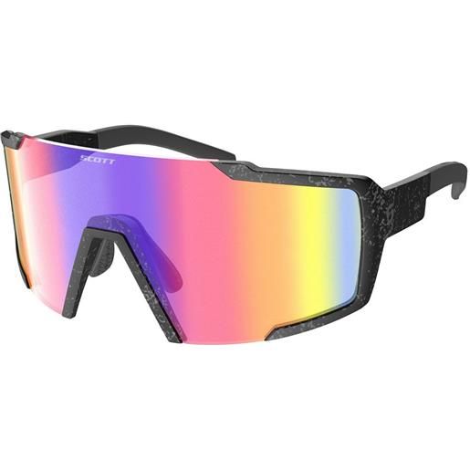 Scott shield sunglasses trasparente teal chrome/cat3