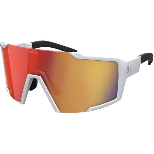 Scott shield sunglasses trasparente red chrome/cat3