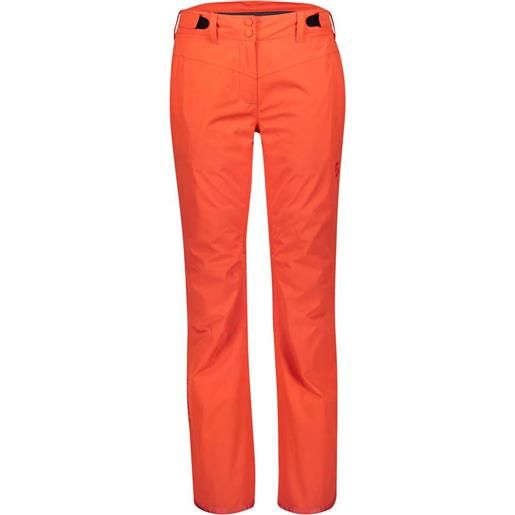 Scott ultimate dryo 10 pants arancione xs donna