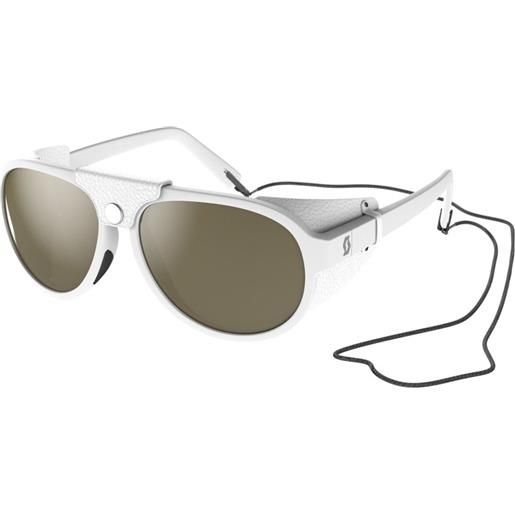 Scott cervina sunglasses bianco brown/cat4