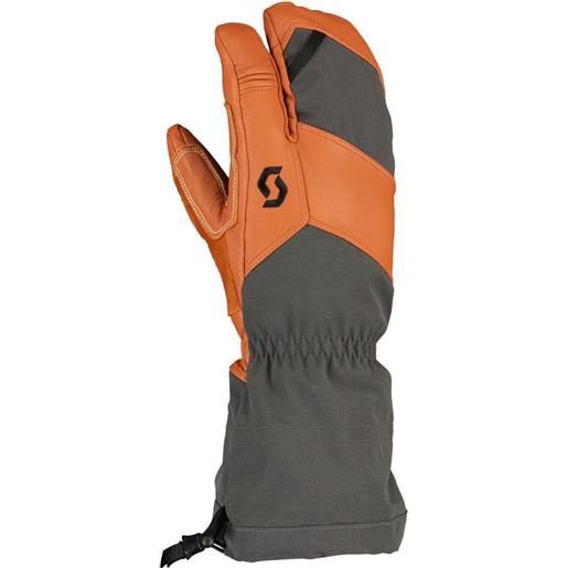 Scott explorair alpine gloves arancione, grigio s uomo