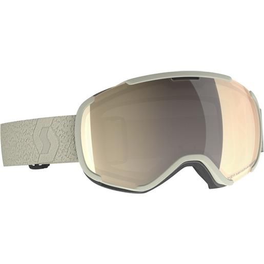 Scott faze ii ski goggles oro light sensitive bronze chrome/cat 1