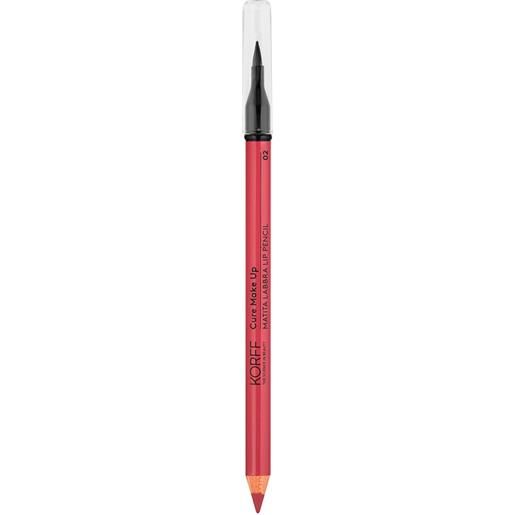 Korff cure make up - matita labbra con pennello incorporato colore n. 02, 1.08g