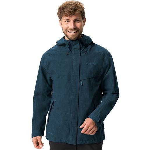 Vaude rosemoor ii jacket blu 2xl uomo