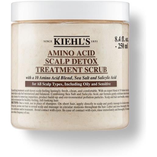 KIEHL'S amino acid scalp detox treatment scrub 250ml scrub capelli, trattamento cuoio capelluto