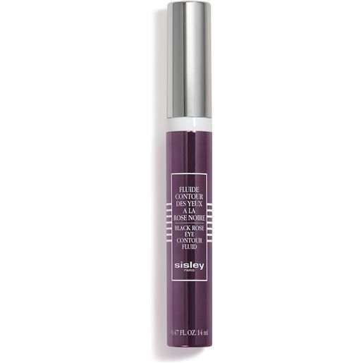 Sisley fluide contour des yeux à la rose noire 14ml contorno occhi idratante, tratt. Anti borse e occhiaie