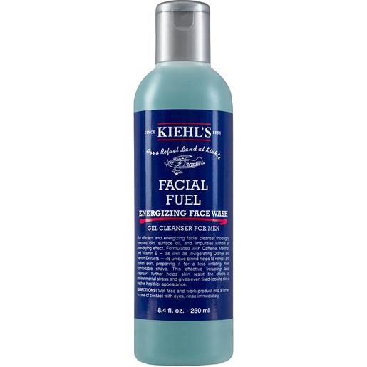 KIEHL'S facial fuel energizing face wash 250ml gel detergente viso