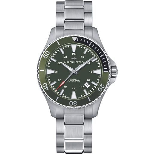 Hamilton khaki navy scuba auto verde hamilon h82375161