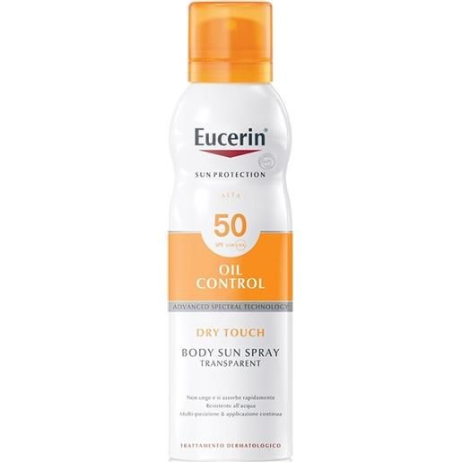 Eucerin Sole eucerin sun protection - oil control dry touch spray solare spf50, 200ml