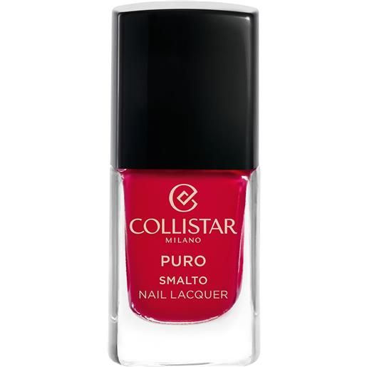 Collistar puro smalto lunga durata 10ml smalto 111 rosso milano