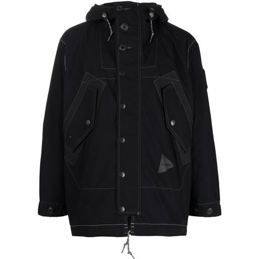 and Wander parka and Wander x danner - nero