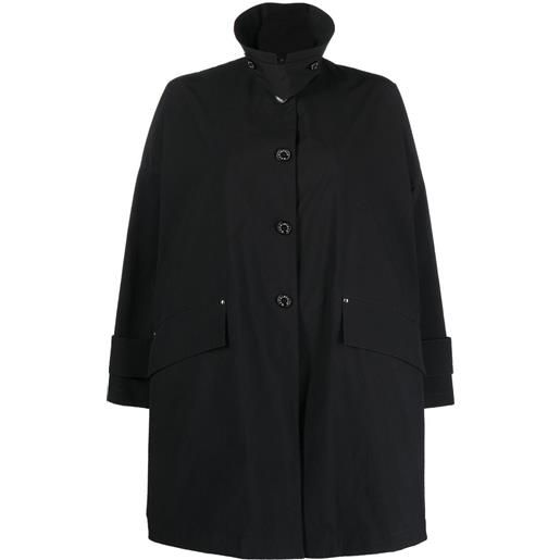 Mackintosh cappotto con bottoni humbie - nero