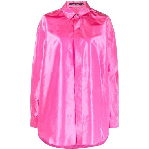 Sofie D'hoore camicia bendigo asimmetrica - rosa