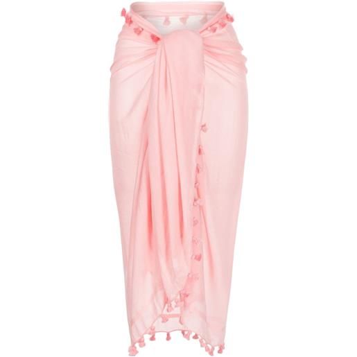 Melissa Odabash sarong con nappa - rosa
