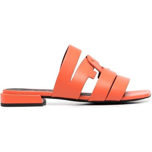 Furla sandali con cinturini - arancione