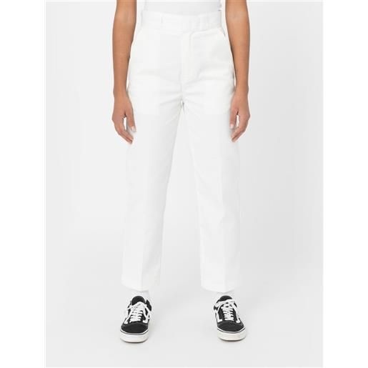 DICKIES phonenix cropped rec white - disponibili solo taglie: 26 29 27 30 28