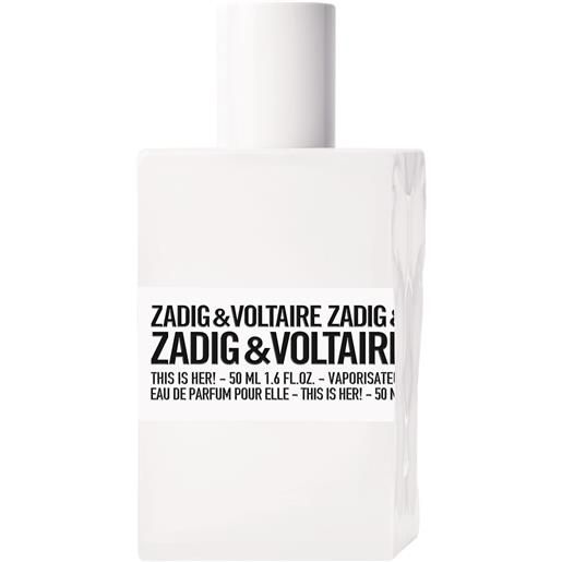Zadig&Voltaire this is her!50ml eau de parfum
