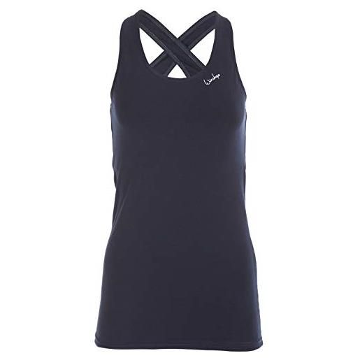 Winshape wvr32 canotta funzionale da donna con design aperto drop back design, all fit style, fitness, tempo libero, sport, yoga, allenamento, donna, wvr32-tuerkis-l, turchese, l