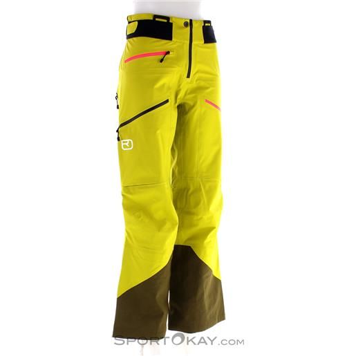 Ortovox 3l deep shell pants donna pantaloni da sci alpinismo