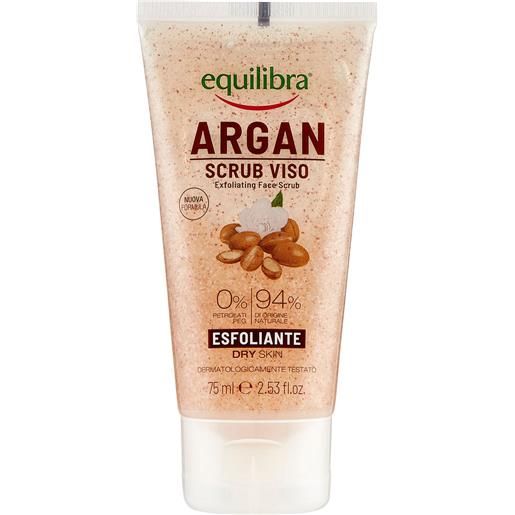 EQUILIBRA Srl argan scrub viso esfoliante equilibra® 75ml