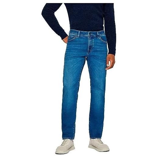 BOSS maine bc-l-b-c jeans, blu medio, 34w / 30l uomo