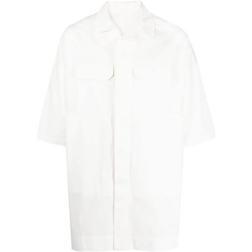 Rick Owens camicia con tasche - bianco