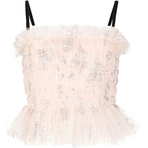 Macgraw top a corsetto beloved - rosa